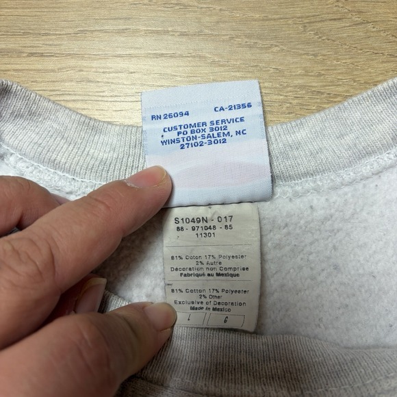 Vintage Harvard University Crewneck Sweatshirt Logo L Champion Pullover Y2K - Picture 6 of 8